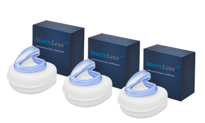 SnoreLess - Embout buccal anti-ronflement médical, discret et confortable