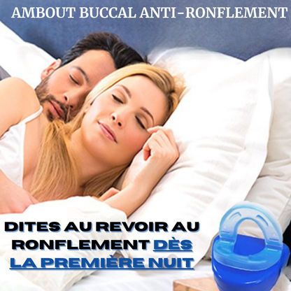 SnoreLess - Embout buccal anti-ronflement médical, discret et confortable